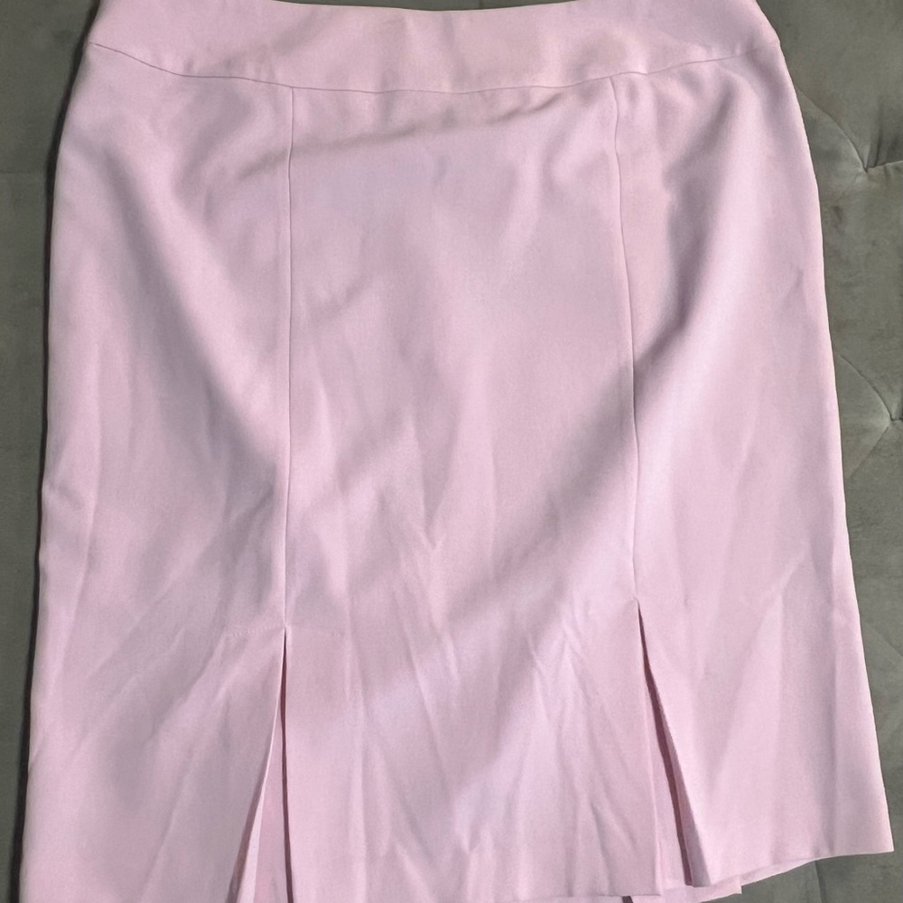 Evan Picone Light Pink Pencil Skirt